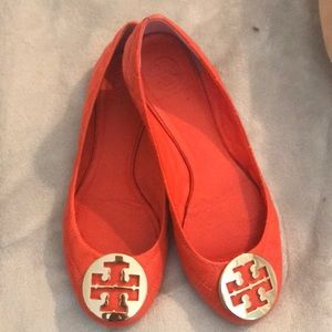 Tory Burch quilted flats